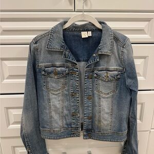BP Blue Denim Cropped Jeans Jacket